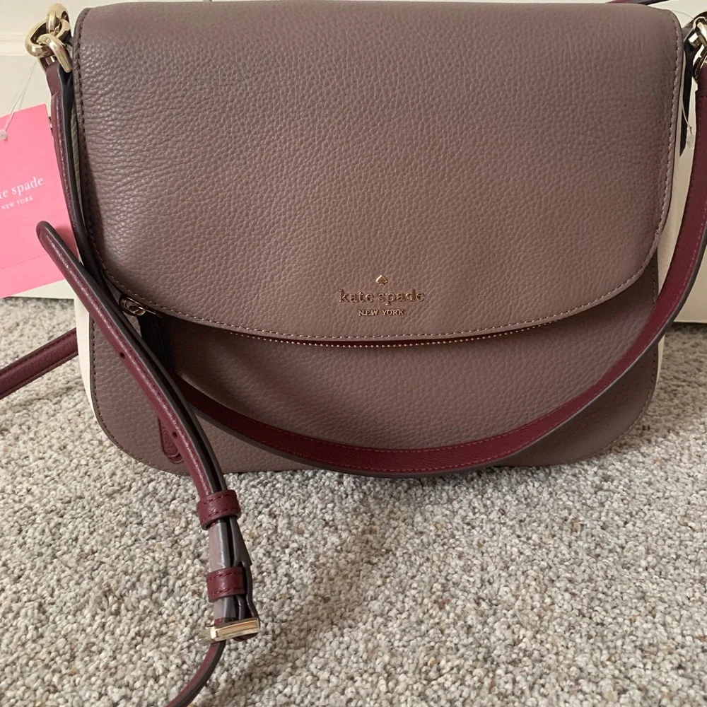 Kate Spade Medium Flap Jackson Shoulder/Crossbody Bag, NWT